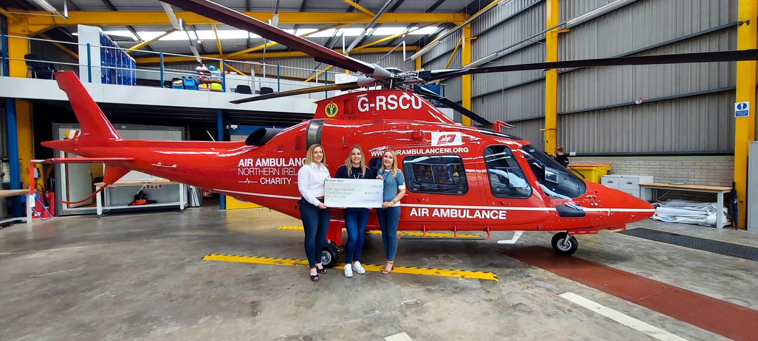 Gallery Image for £8,000 for Air Ambulance Northern Ireland