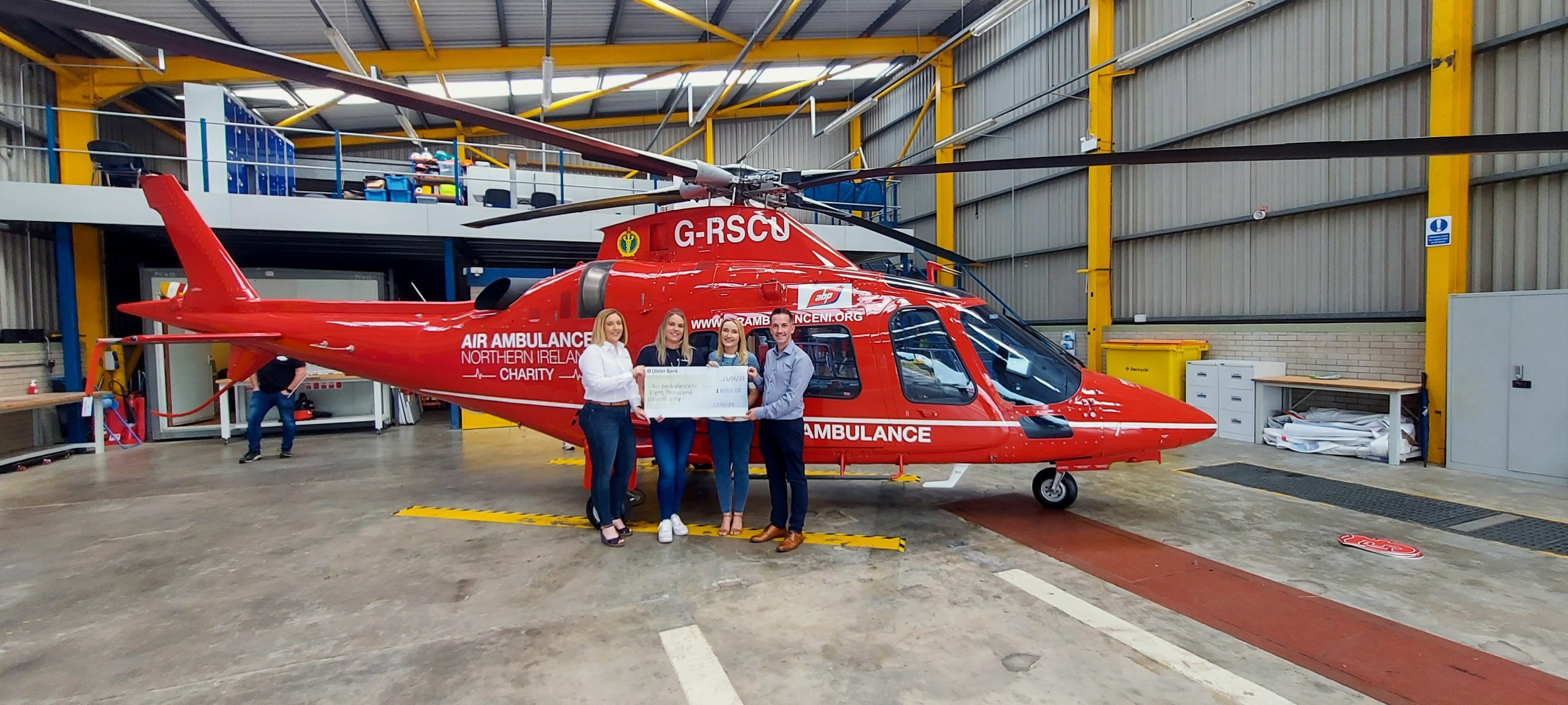 Gallery Image for £8,000 for Air Ambulance Northern Ireland