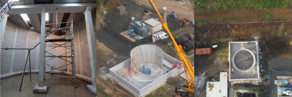 Crosshill Landfill - leachate Treatment - Colloide Engineering - Installation