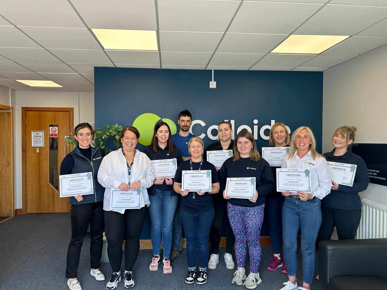 Gallery Image for Team Colloide Steps Up for National Walking Month