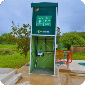 Colloide - Chemical Dosing and Safety Shower with Eye wash - Welshpool Sewage Treatment Works