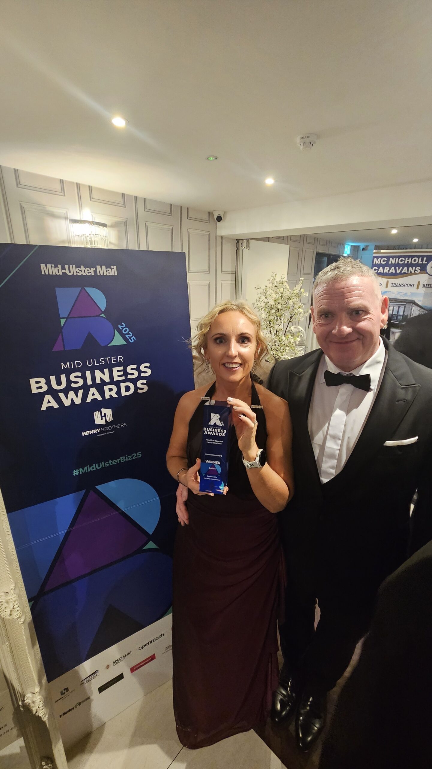 Gallery Image for Colloide Wins Innovation Award at the Mid Ulster Business Awards 2025